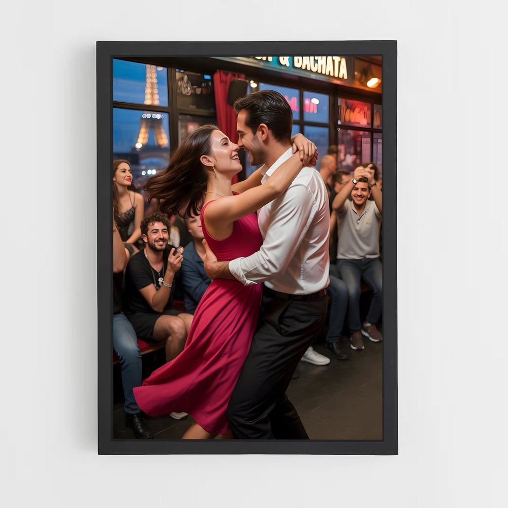 Poster Salsa sous les Étoiles – affiche Danse (vue 2)